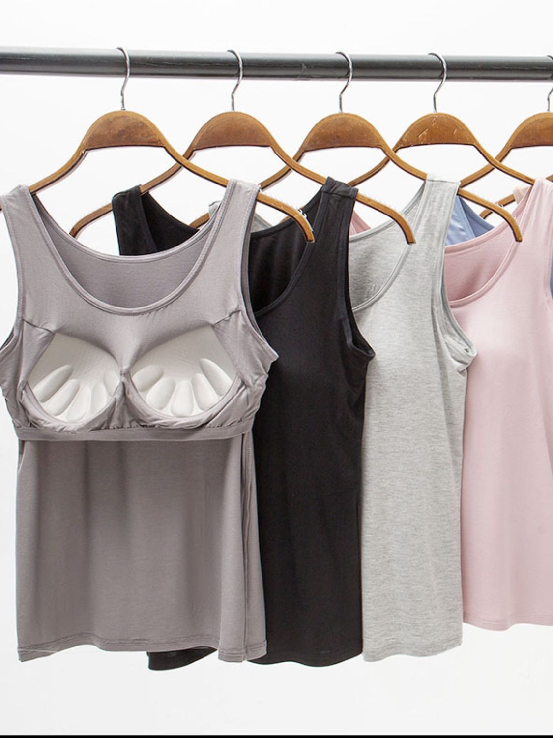 Modal Bralette Tank Top with Wide Straps