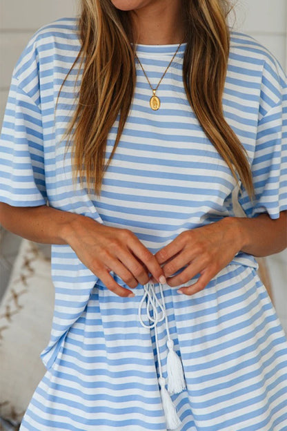 Striped Two-Piece Set