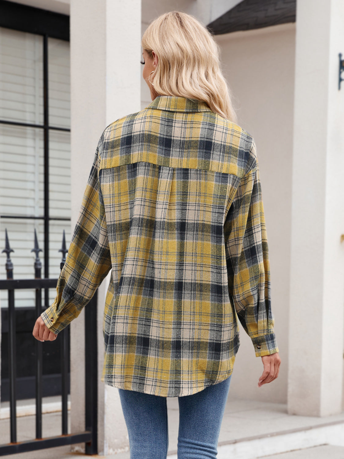 Super Soft Plaid Button-Down