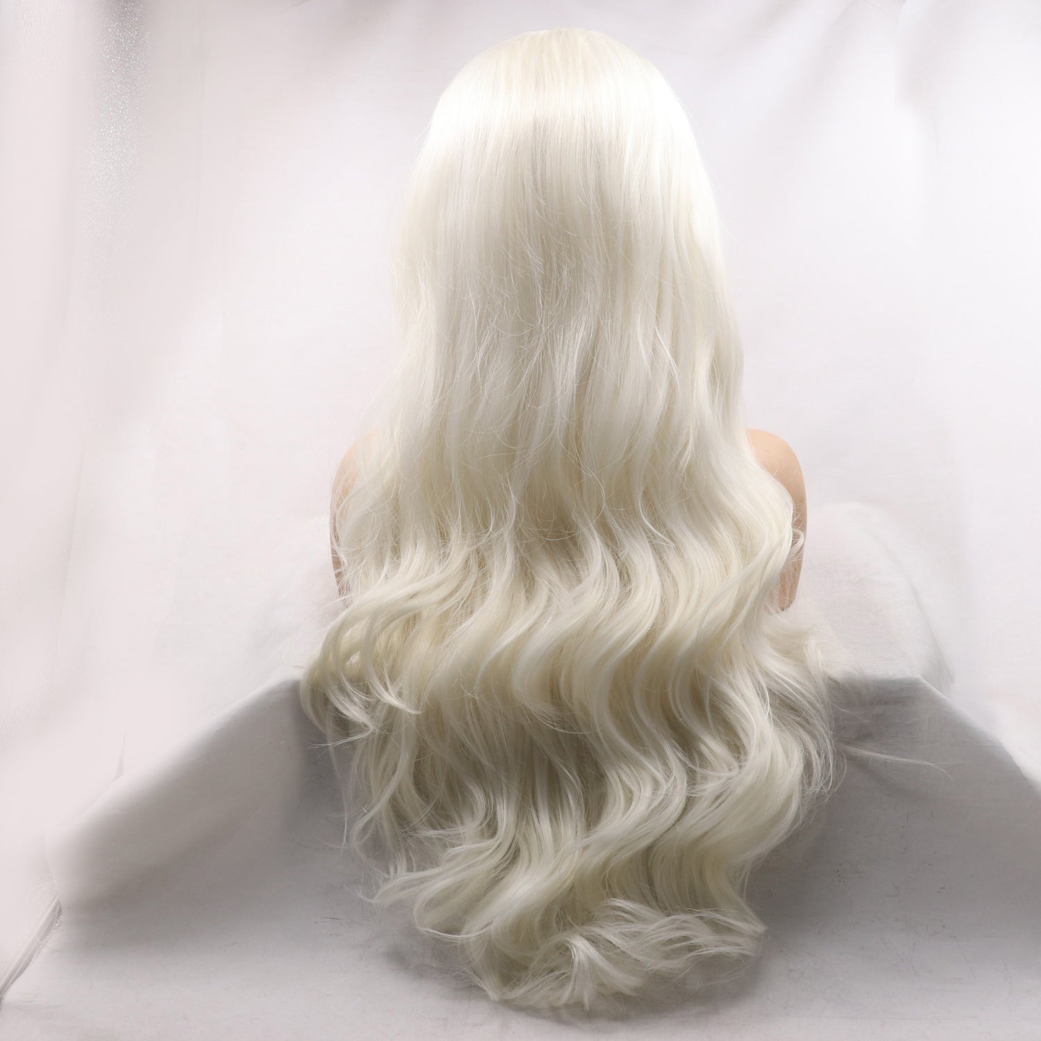 24" Long Wavy Lace Front Wig