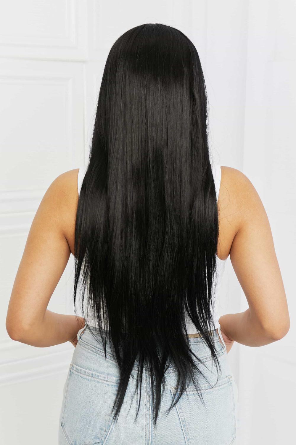 26" Long Straight Lace Front Wig