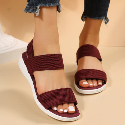 Comfy Rubber Sole Open Toe Sandals