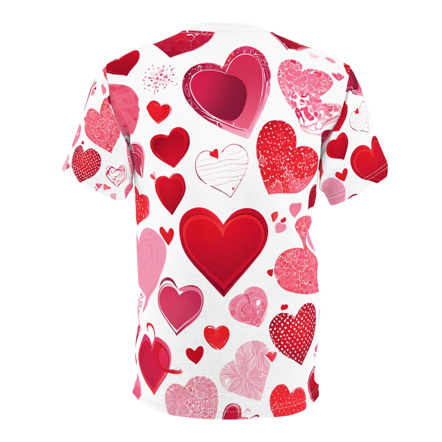 Valentine’s Day Heart Print Tee – Love in Every Stitch