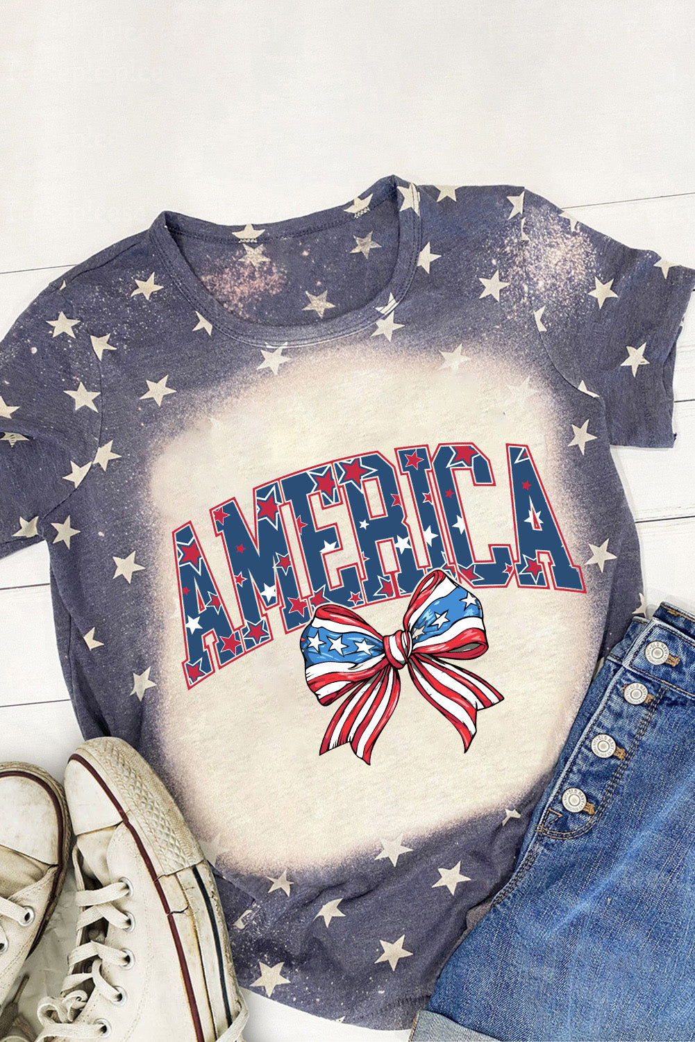 Patriotic America T-Shirt for Women