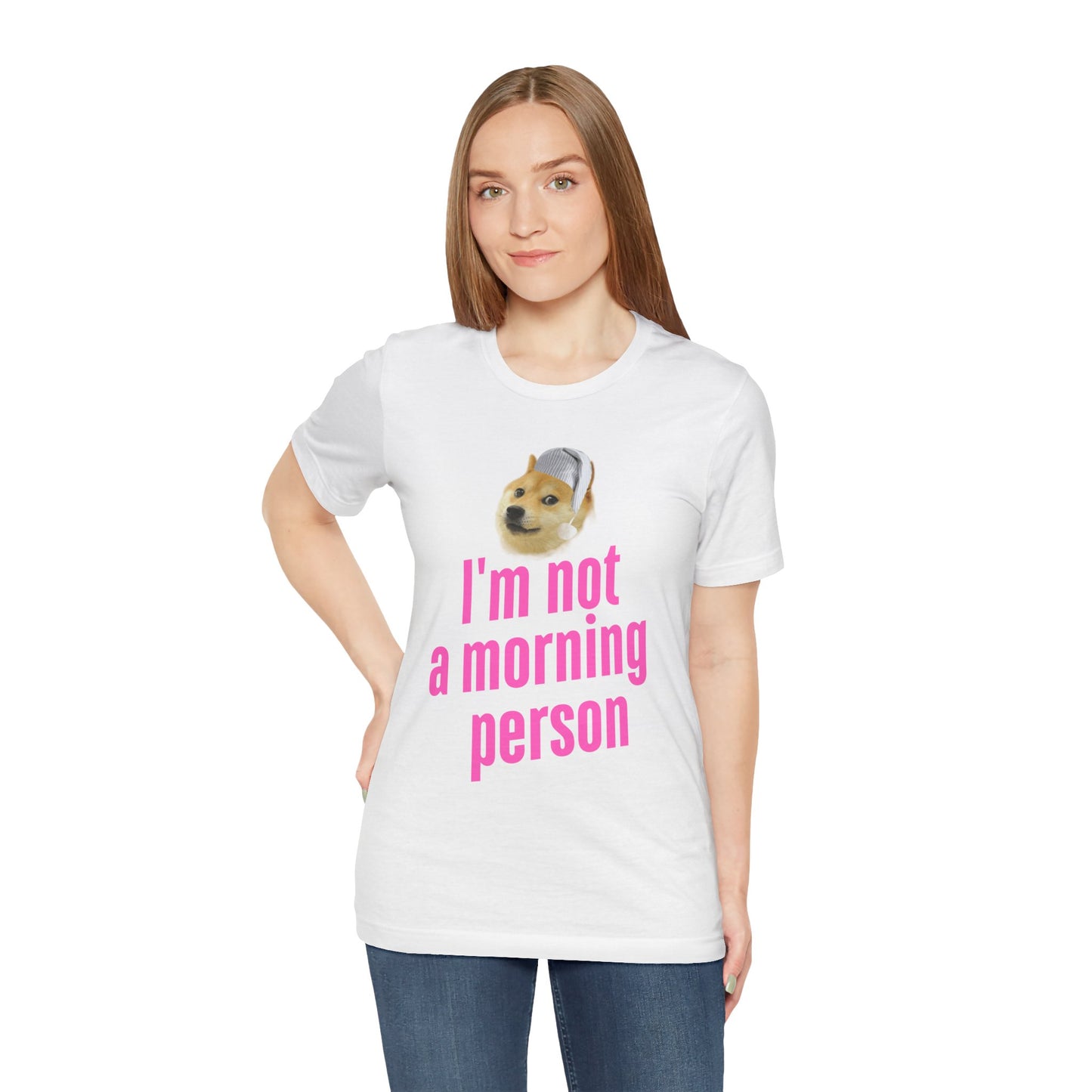 I'm Not a Morning Person T-Shirt – Fun & Relatable Humor