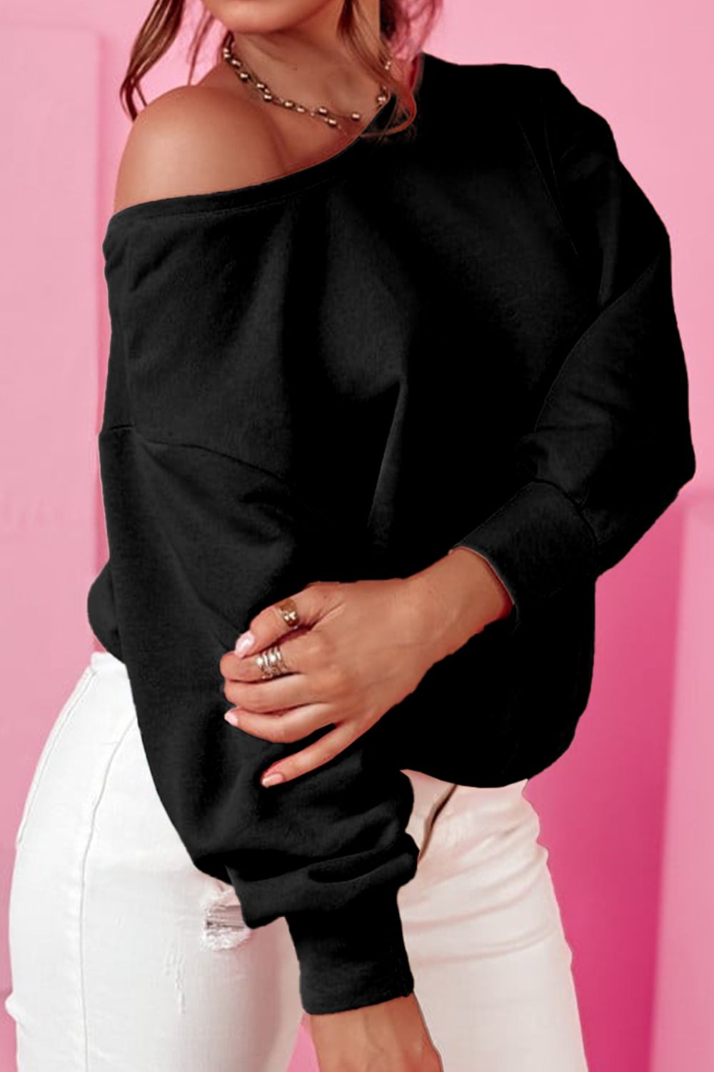 Bow Detail Sweatshirt