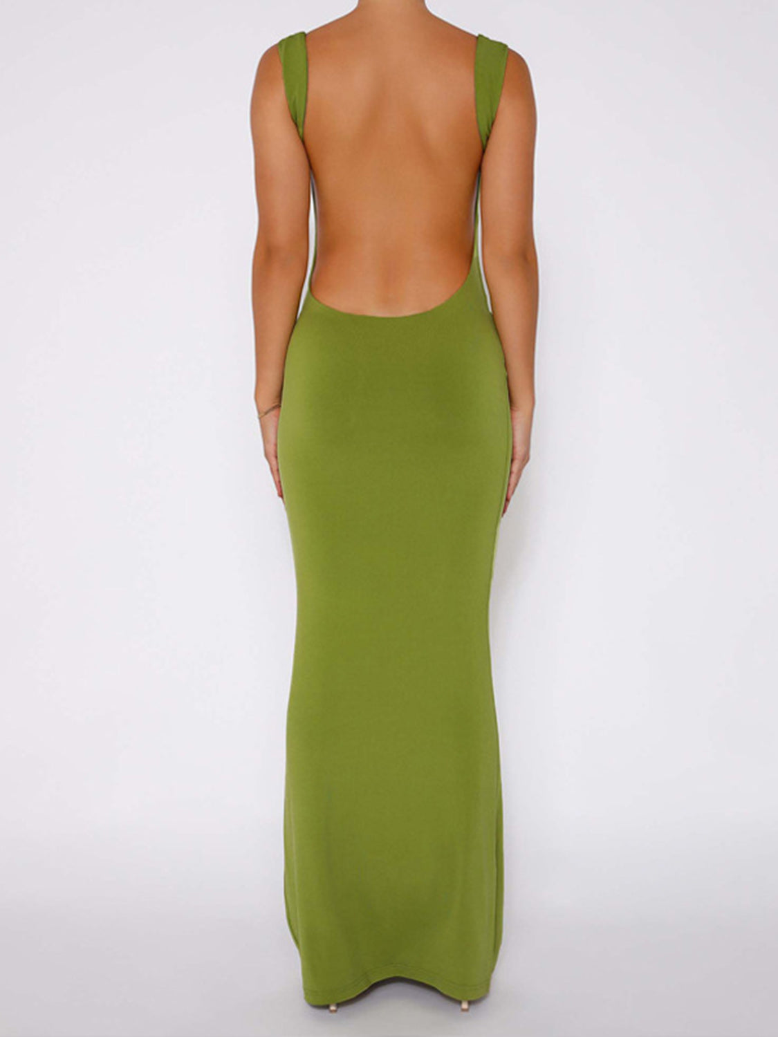 Elegant Backless Maxi Dress