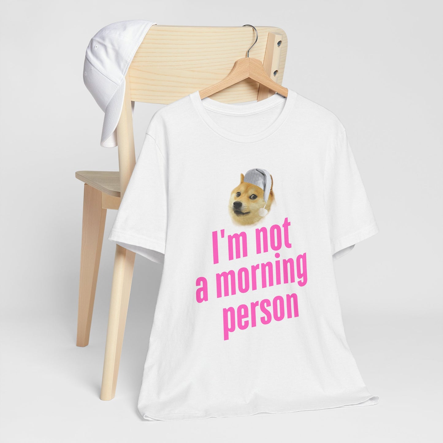 I'm Not a Morning Person T-Shirt – Fun & Relatable Humor