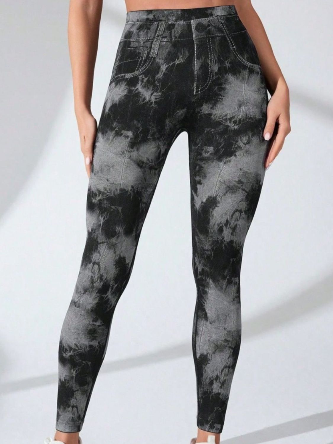 Tie-Dye High Waist Active Leggings