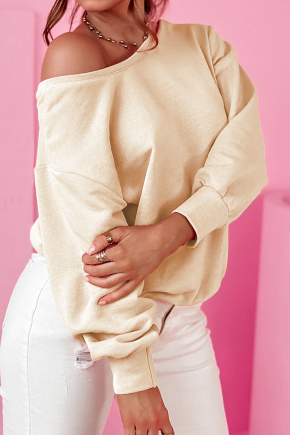 Bow Detail Sweatshirt