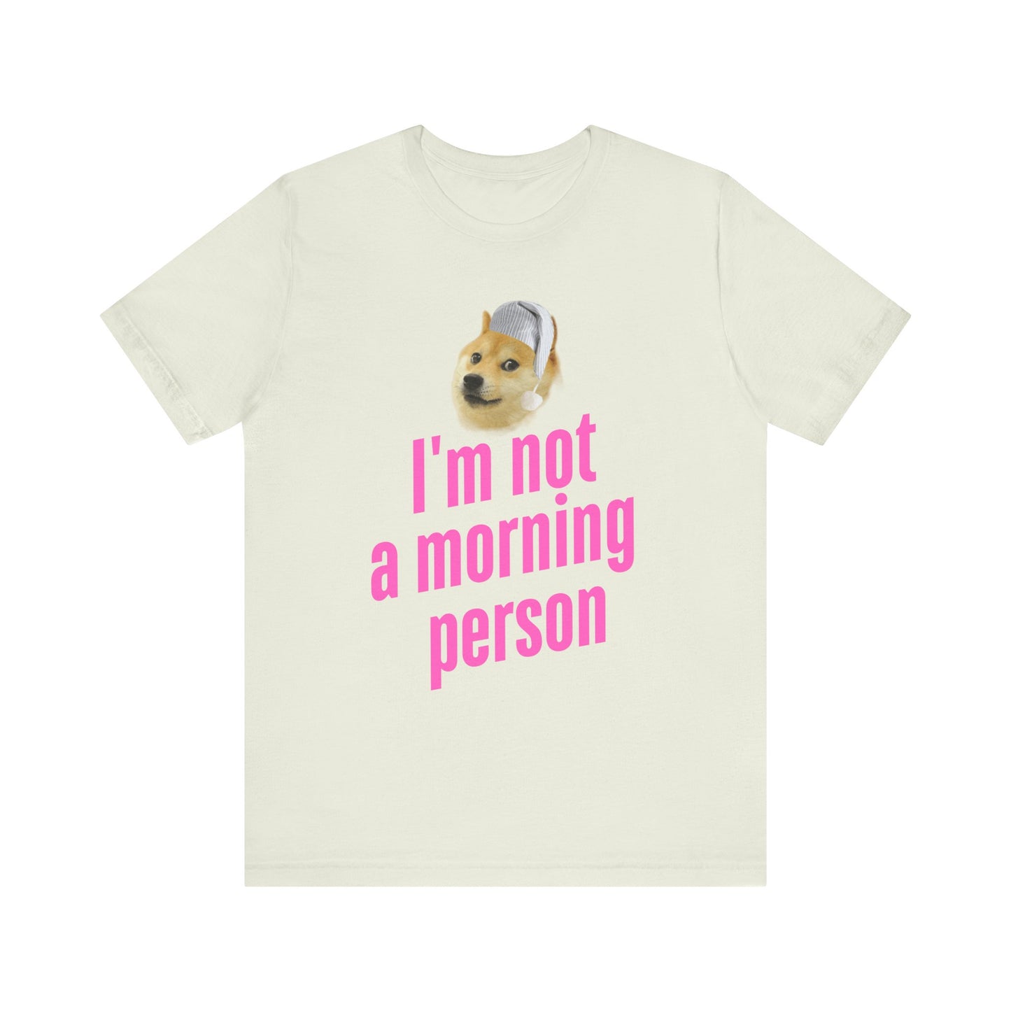 I'm Not a Morning Person T-Shirt – Fun & Relatable Humor Citron