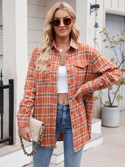 Classic Plaid Button-Down Shirt