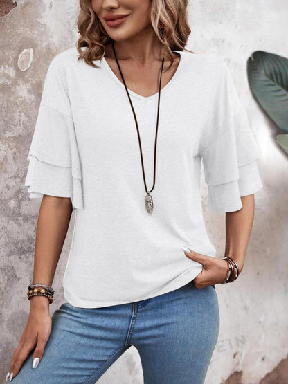 V-Neck Blouse