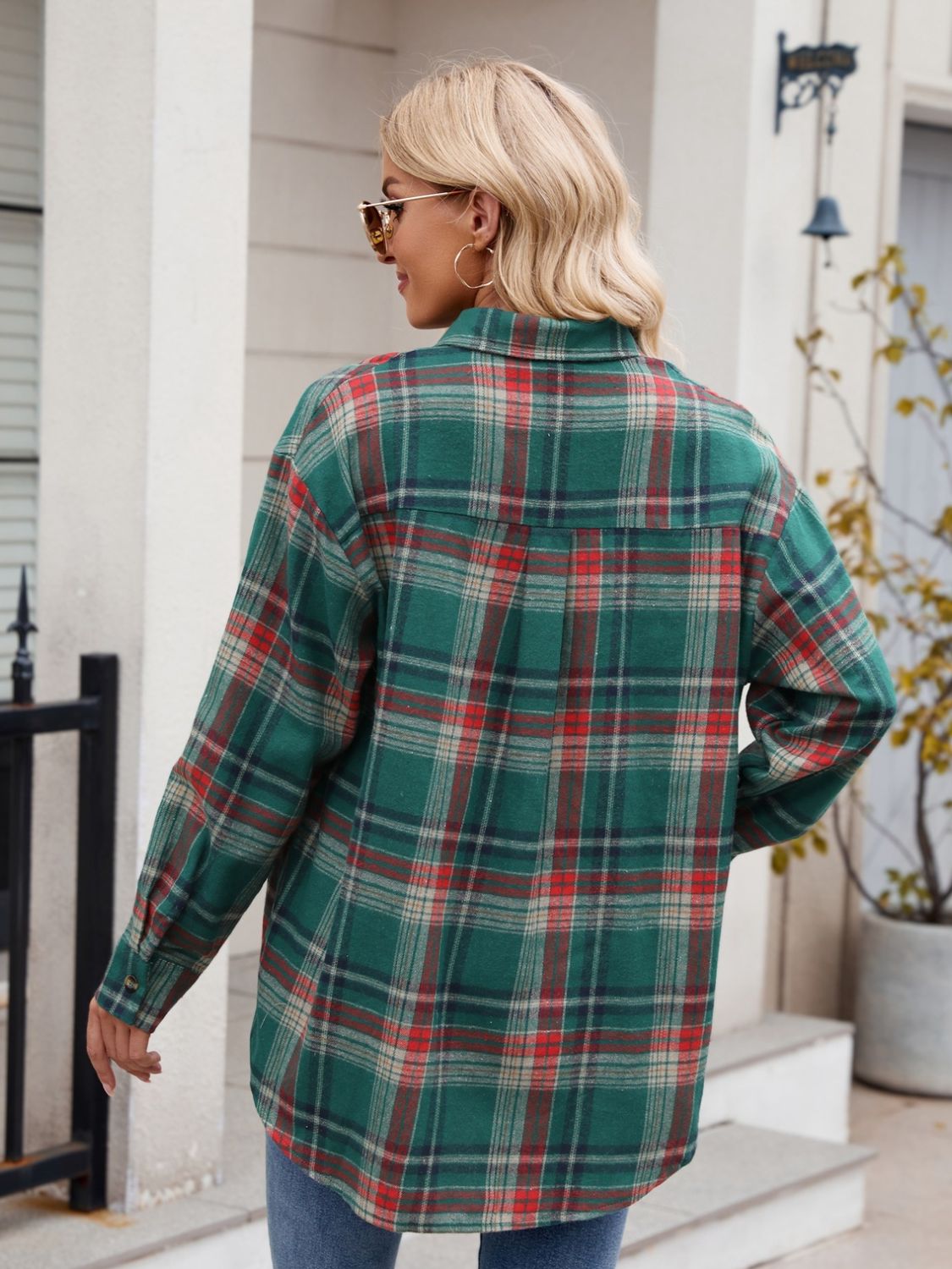 Classic Plaid Button-Down Shirt