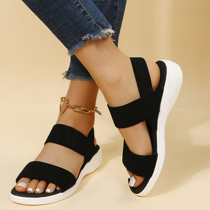 Comfy Rubber Sole Open Toe Sandals