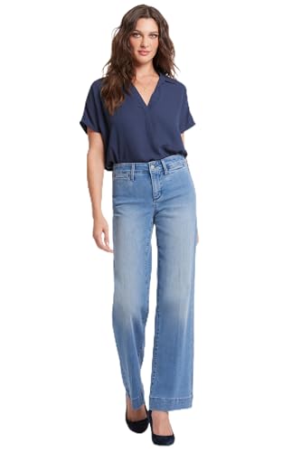 Mom Jeans - NYDJ Womens Teresa Trouser Jean Blue