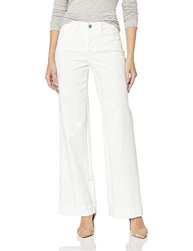 Mom Jeans - NYDJ Womens Teresa Trouser Jean Optic White