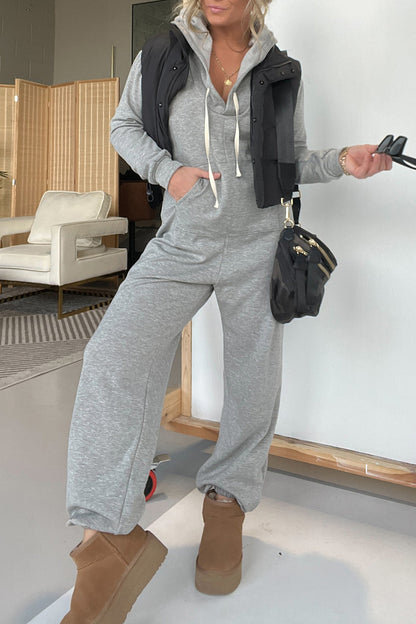 Women's Back-to-School Long Sleeve Jumpsuit