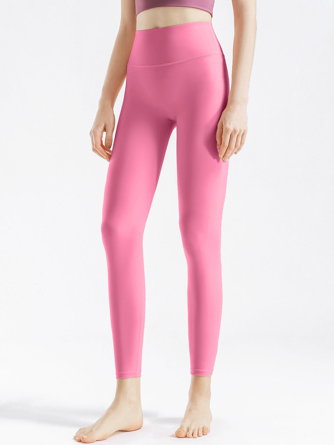 High Waist Active Pants Pink