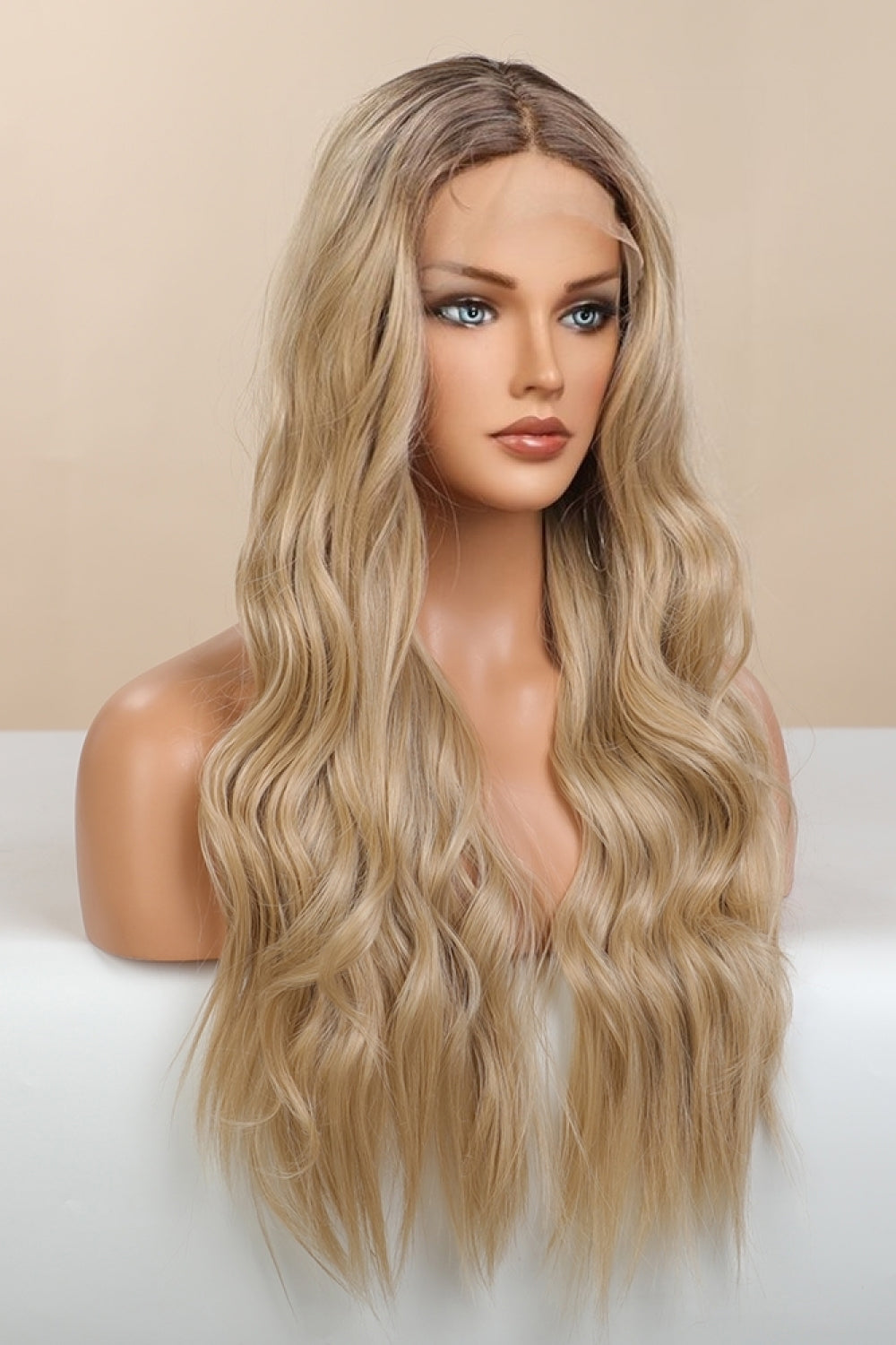 26" Wavy Lace Front Wig