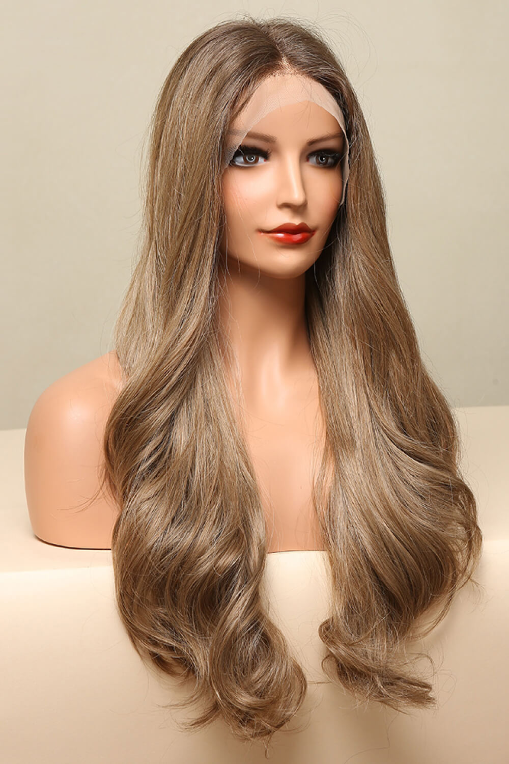 26" Long Wavy Lace Front Wig