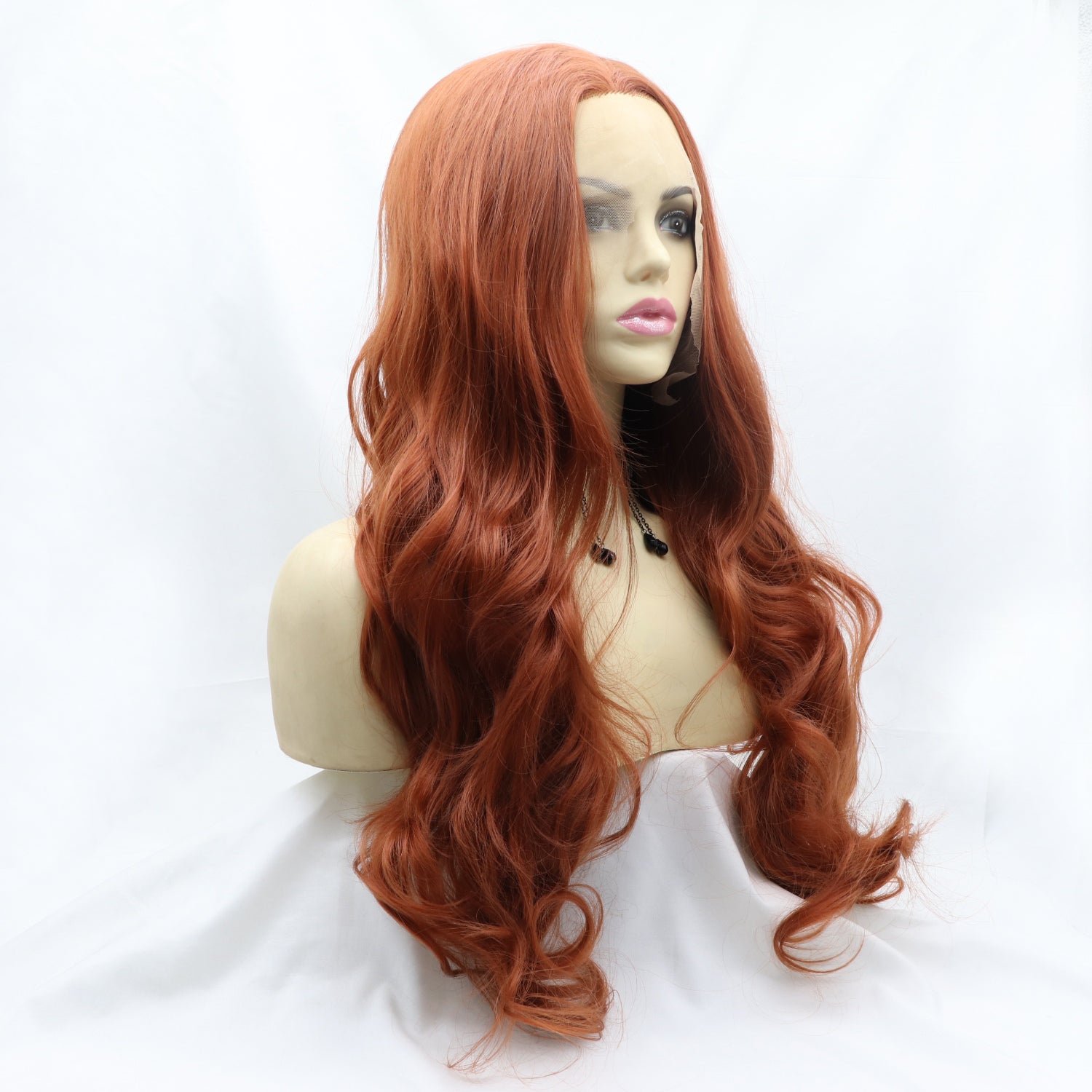 24" Wavy Lace Front Wig