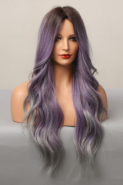 26" Wavy Wig in Stunning Purple