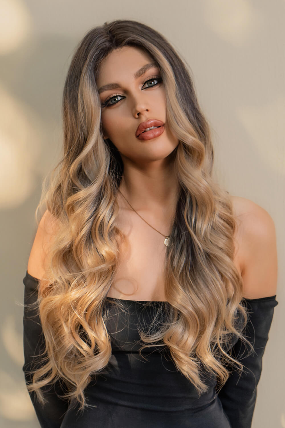 26" Long Wavy Lace Front Wig