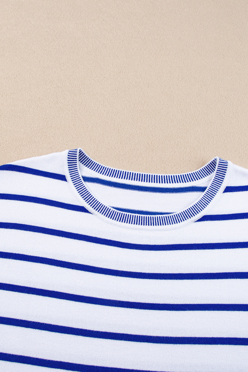 Women's Striped Knit Top