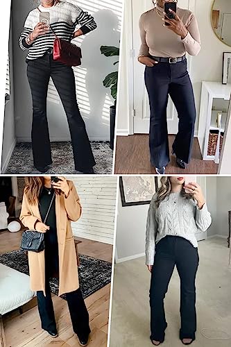 Rfm Jeans - KDF Flare Jeans for Women Womens Bootcut Bell Bottom Jeans High Waisted Stretch Slimming Bell Bottoms Jeans