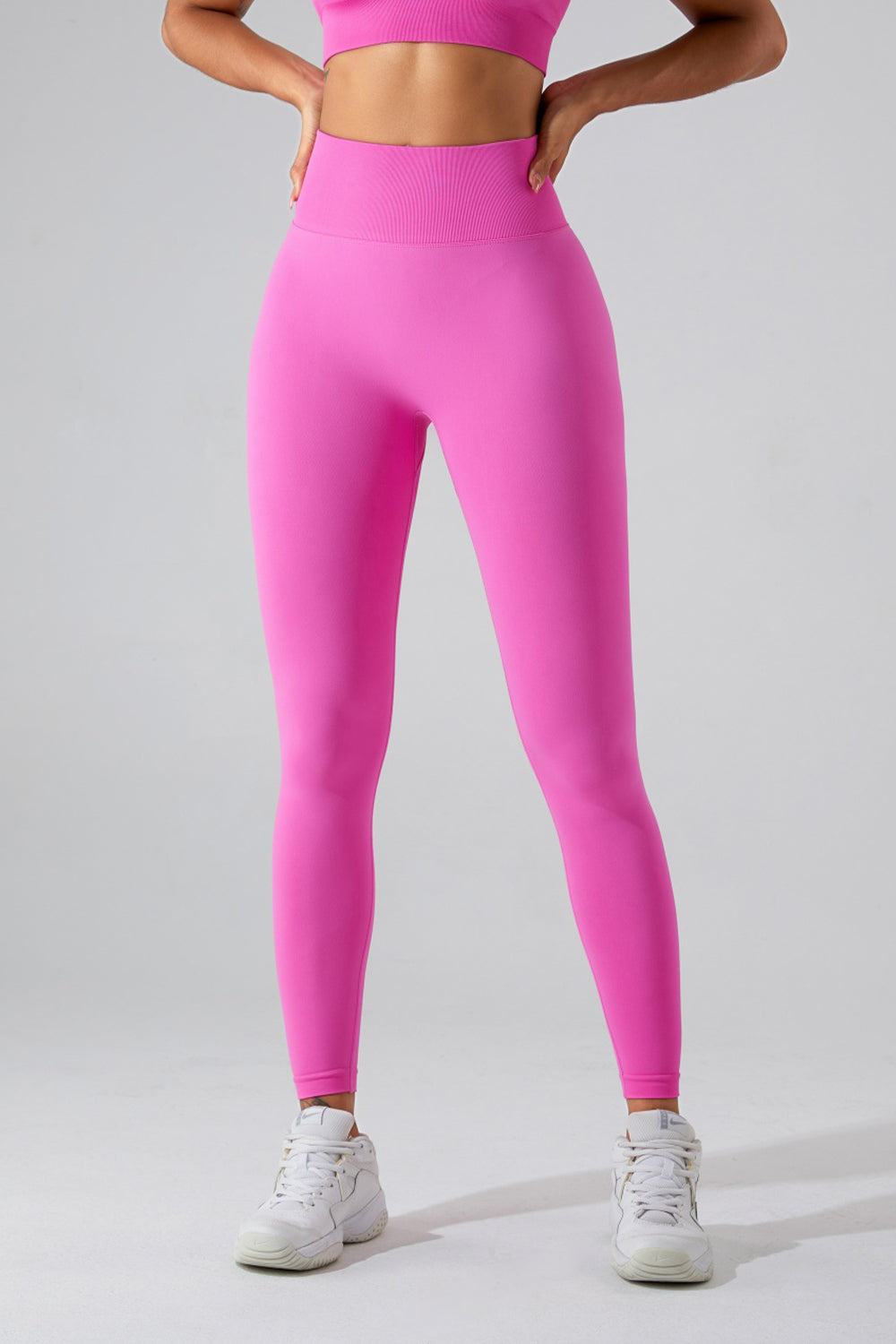 High Waist Active Pants Pink