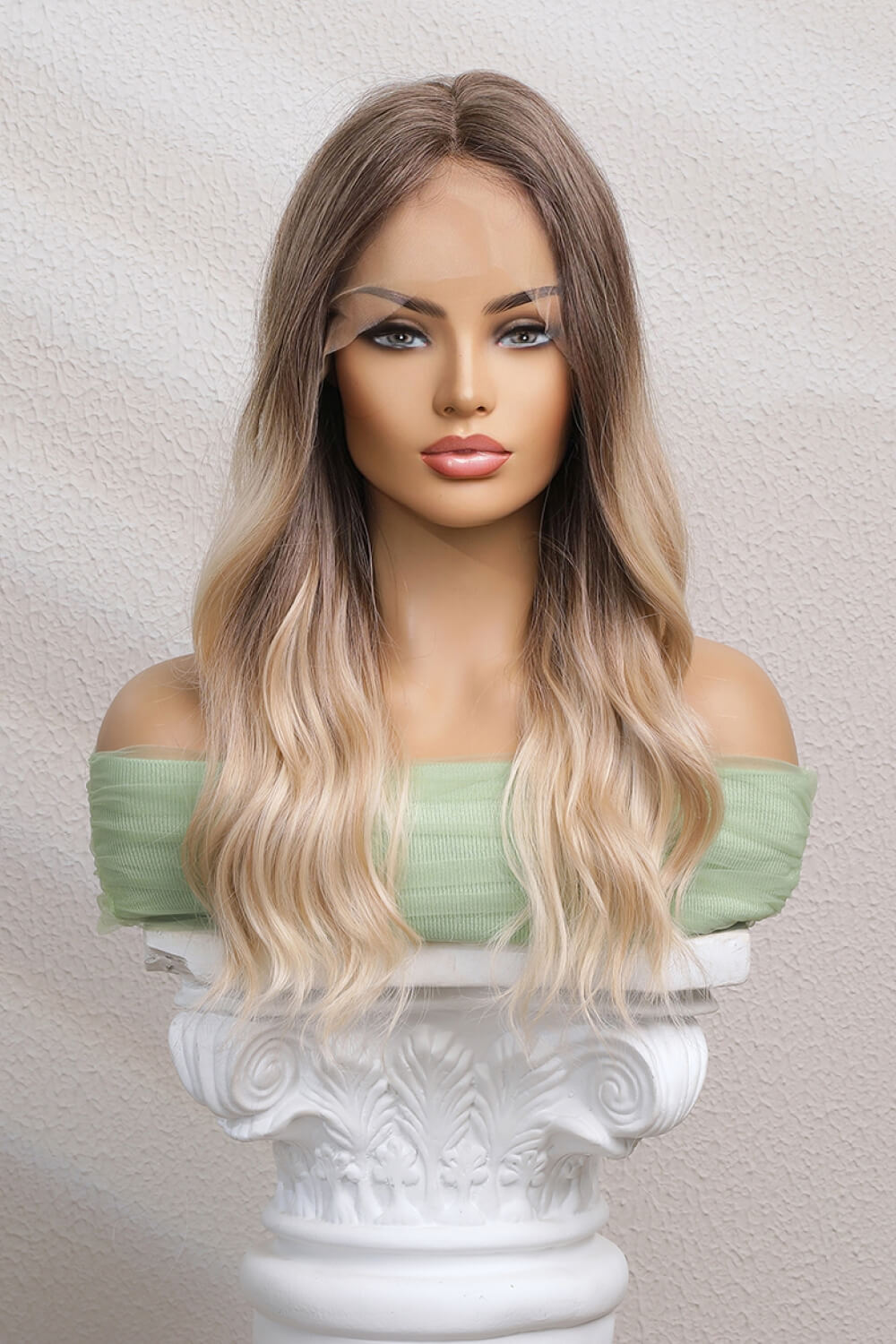 24" Wavy Lace Front Wig