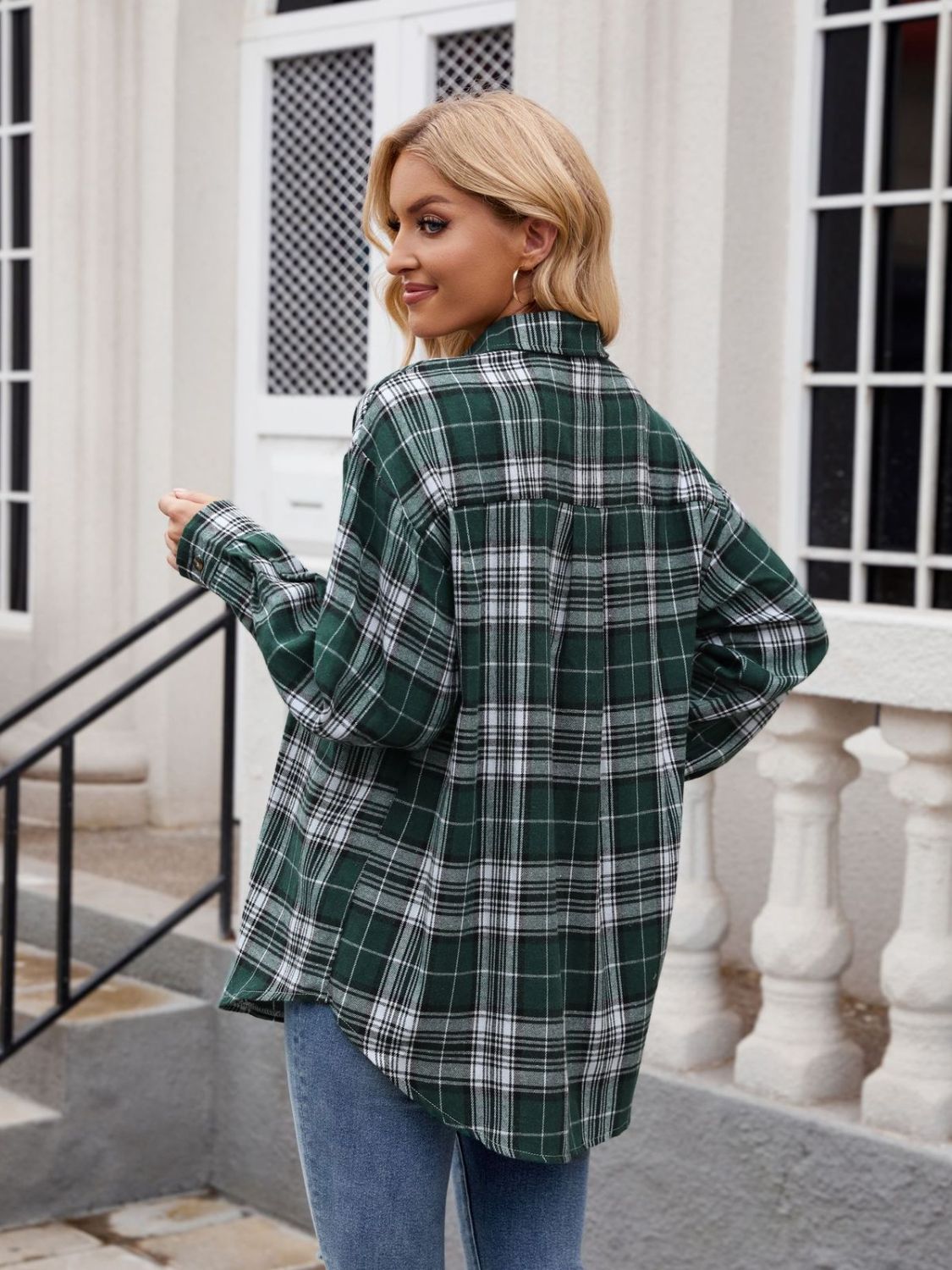 Super Soft Plaid Button-Down