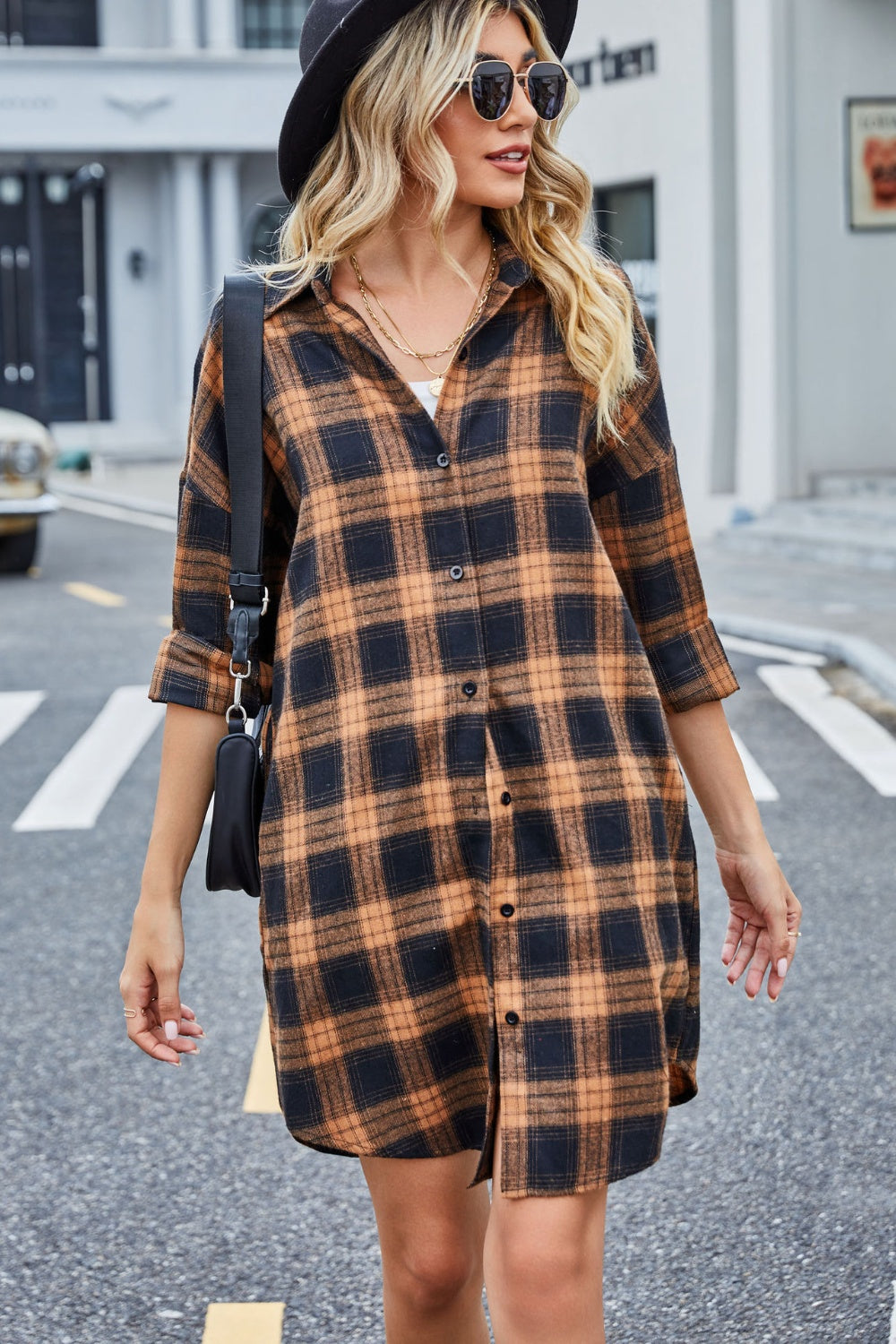 Women's Classic Plaid Shirt - Back to School