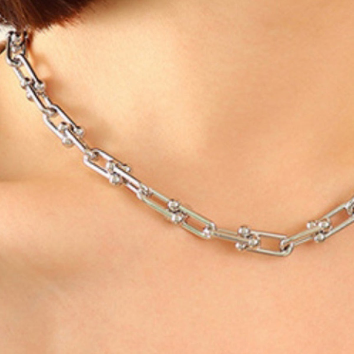 Gold/Silver Chunky Chain Necklace