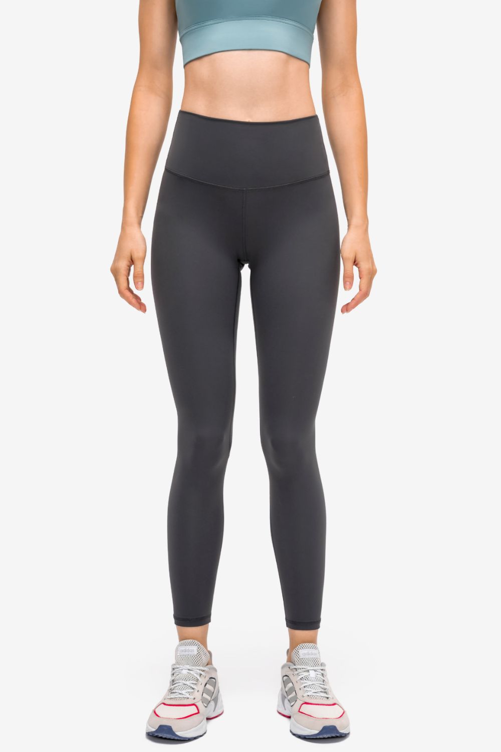 Invisible Pocket Sports Leggings Dark Gray