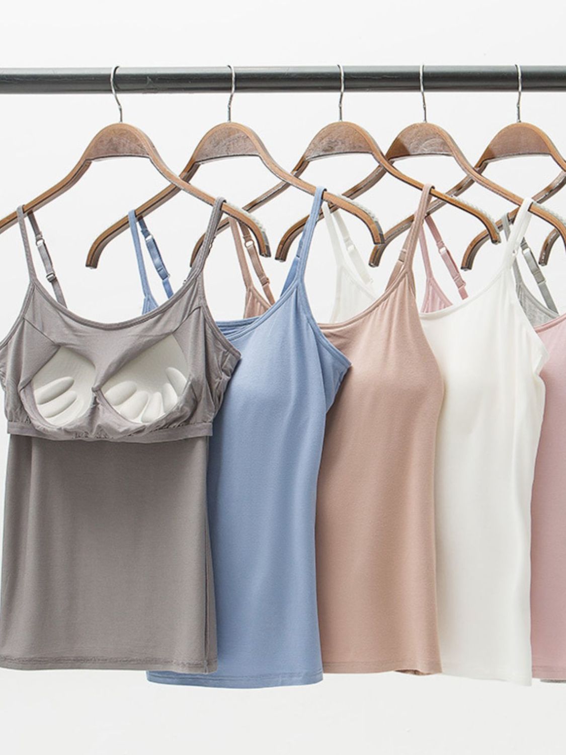 Modal Cami with Built-in Bra