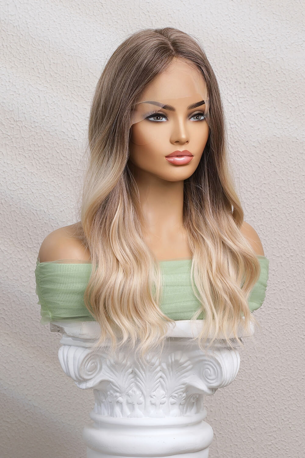 24" Wavy Lace Front Wig