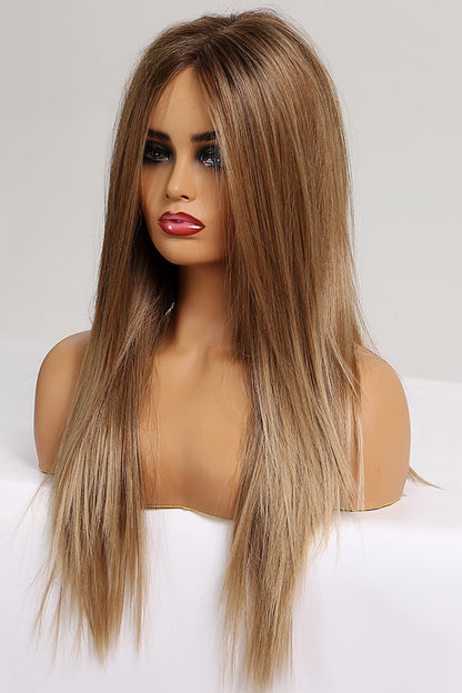 26" Long Straight Lace Front Wig (Heat Resistant, 150% Density)