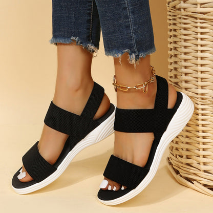 Comfy Rubber Sole Open Toe Sandals