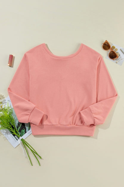 Bow Detail Sweatshirt