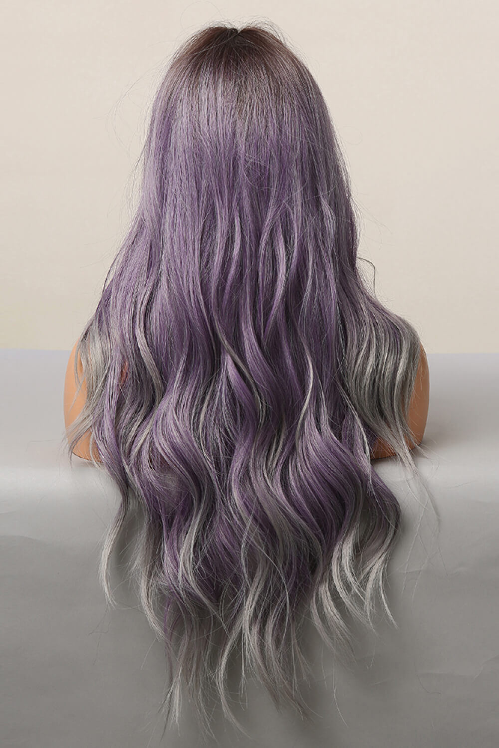 26" Wavy Wig in Stunning Purple