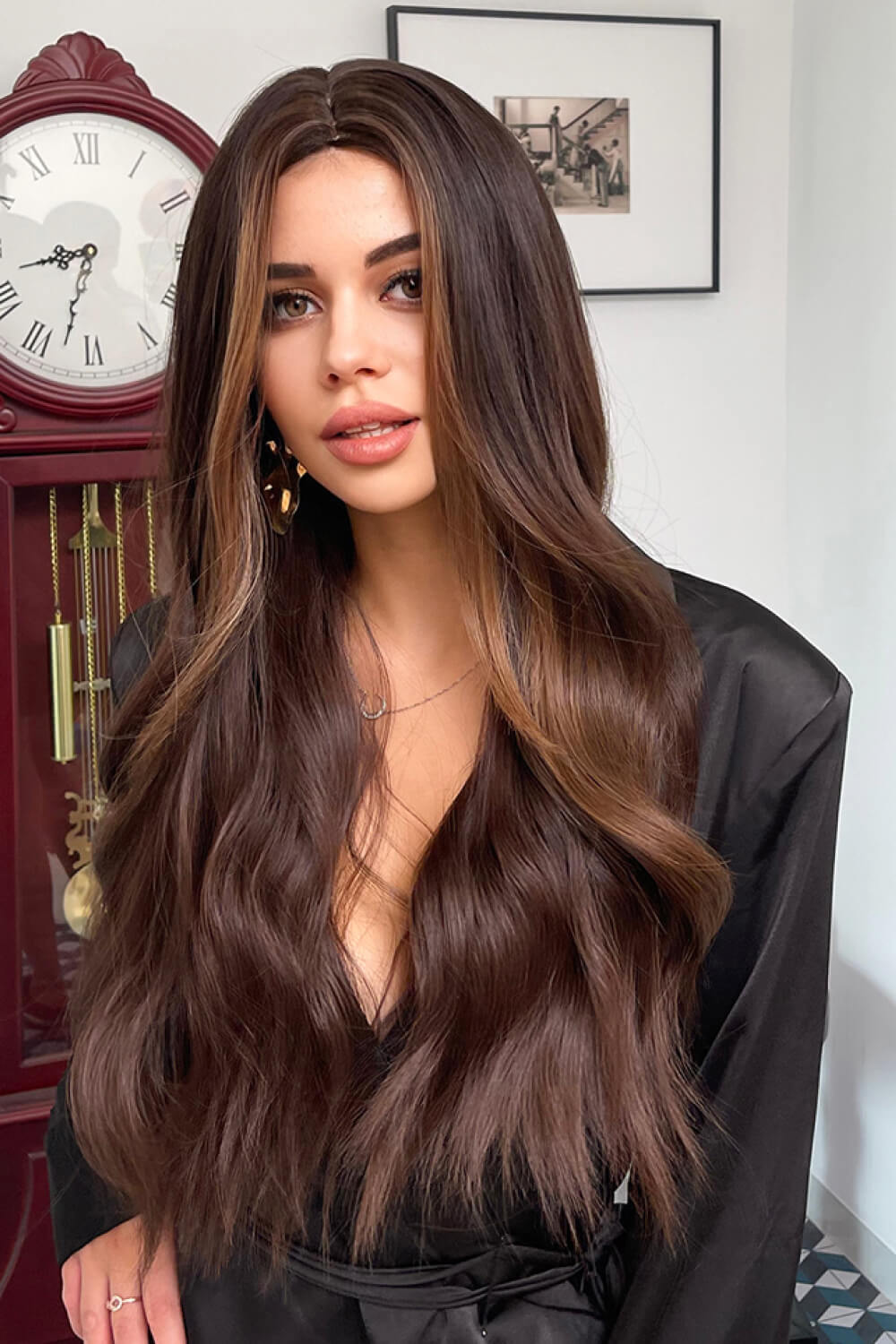 26" Long Wavy Wig