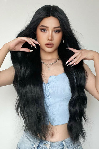 28" Extra Long Wavy Wig