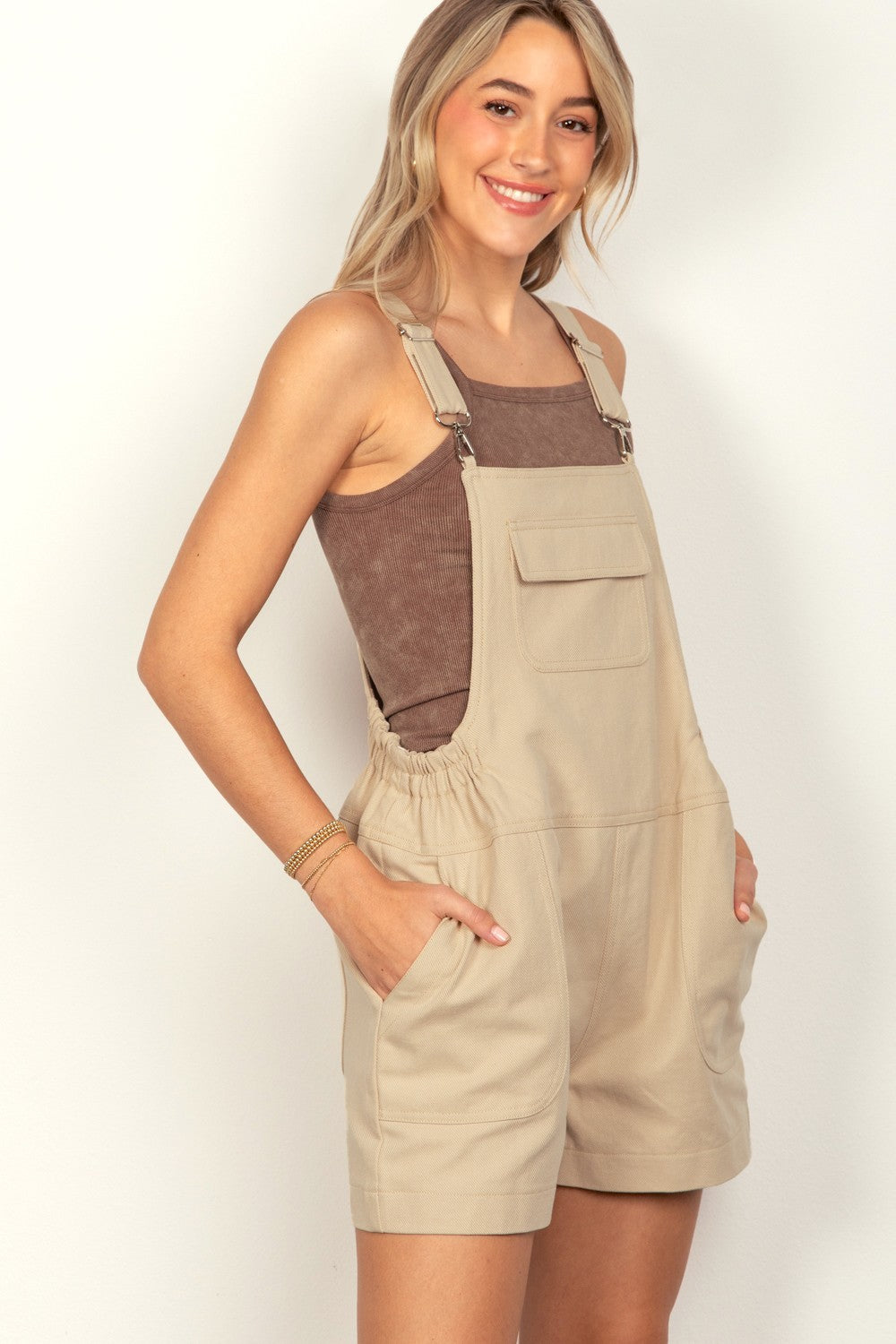 Women's Adjustable Suspender Overalls