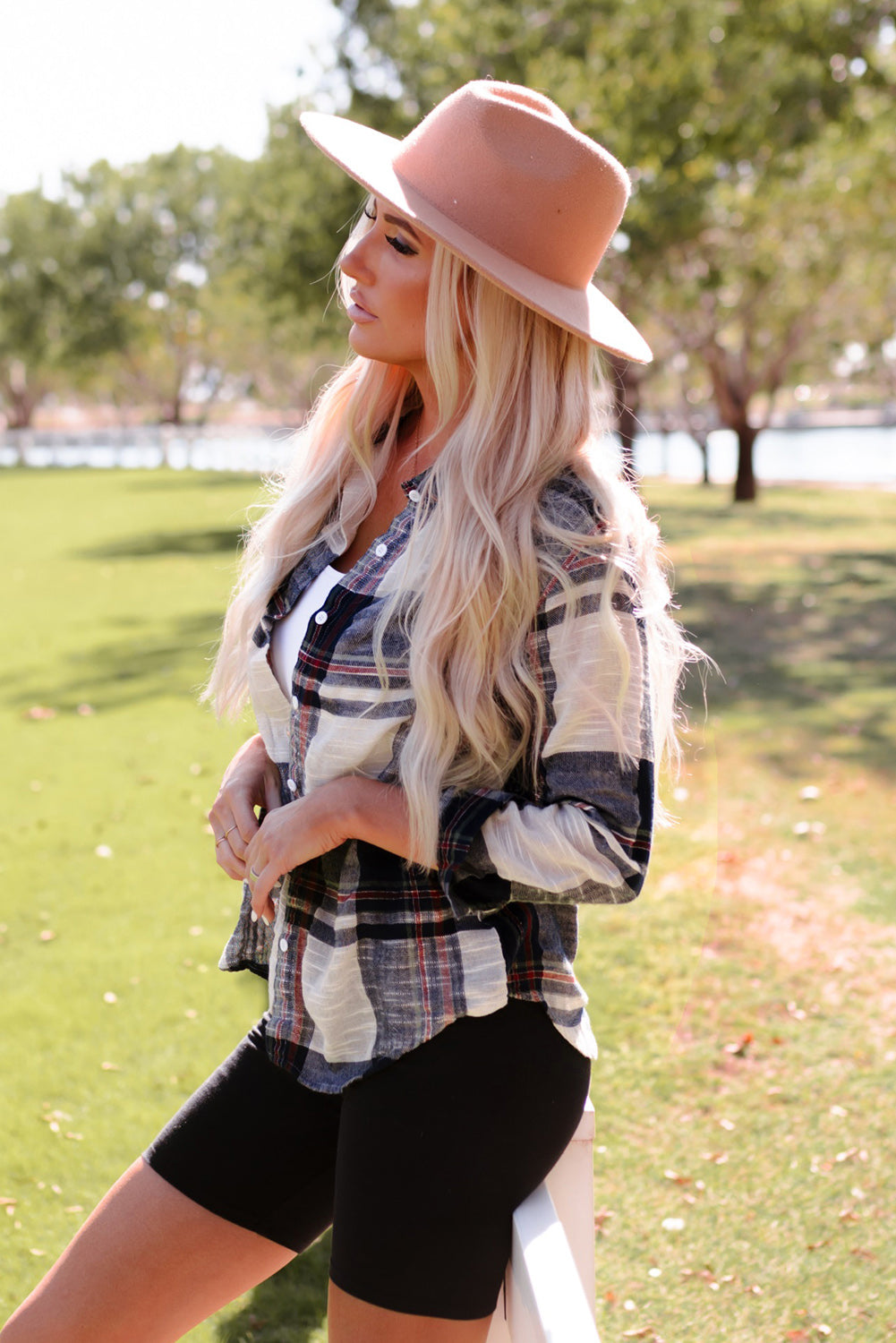 Classic Plaid Button-Down Shirt