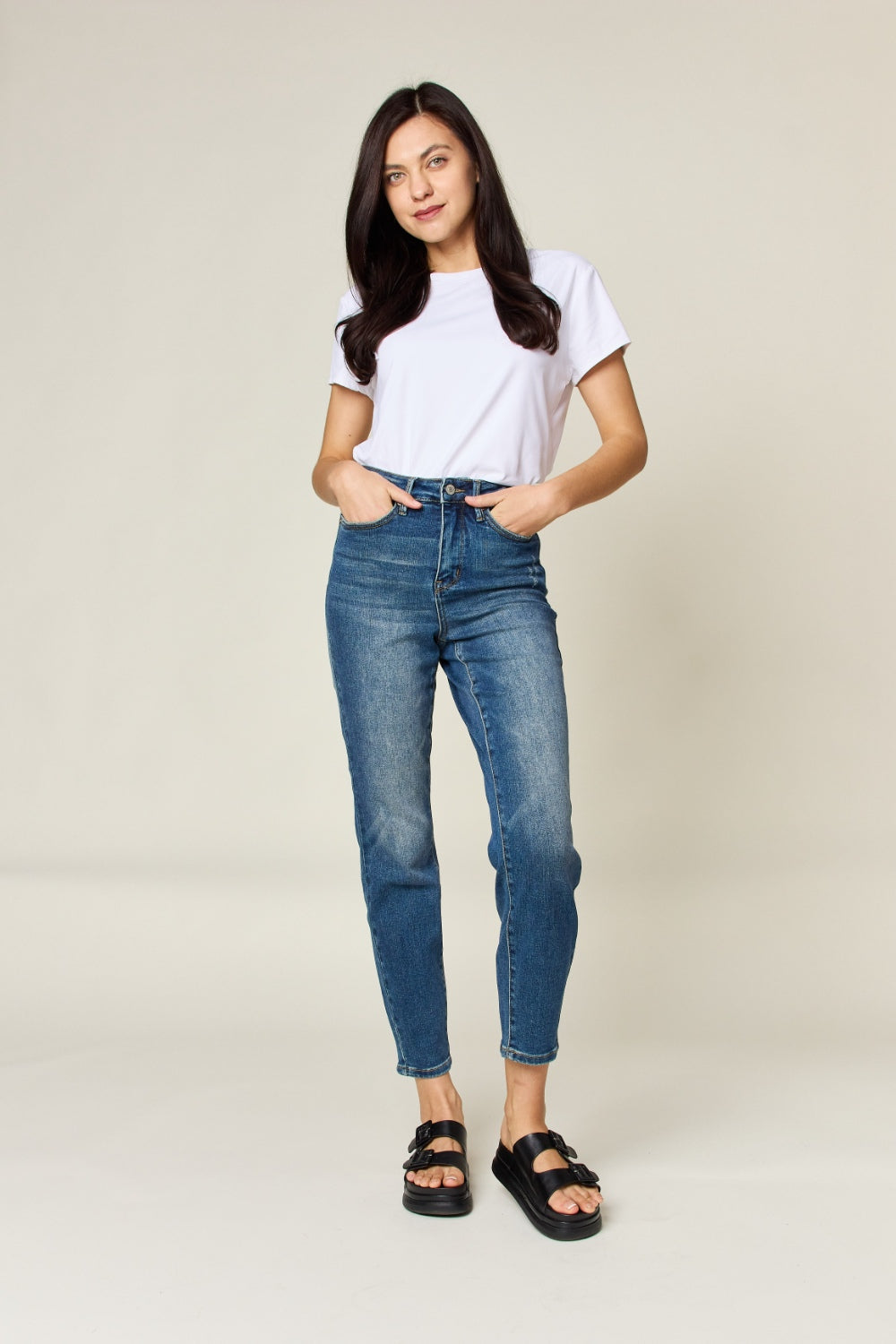 Judy Blue High-Waisted Tummy Control Slim Jeans