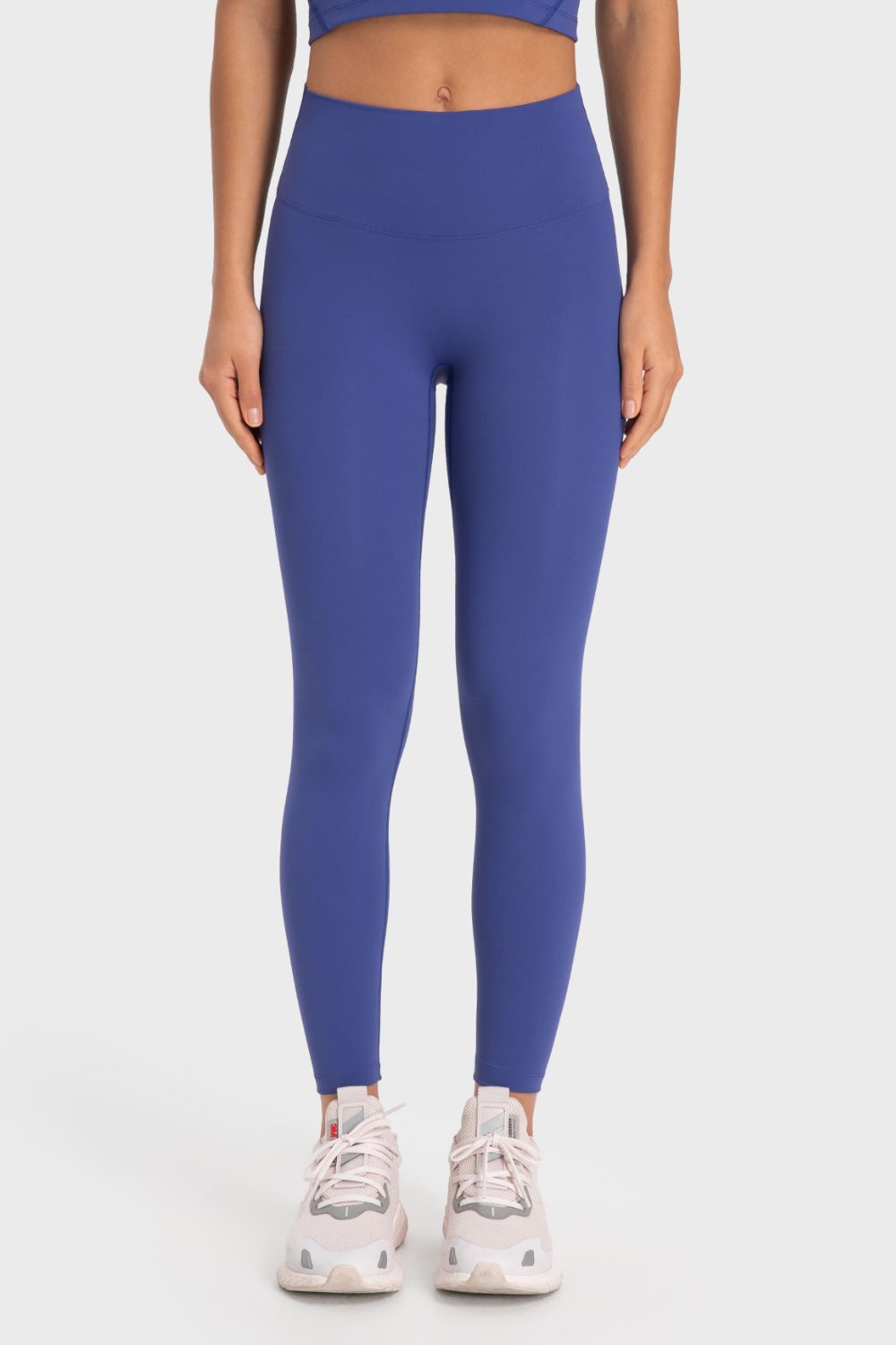 Basic Full Length Active Leggings Cobalt Blue