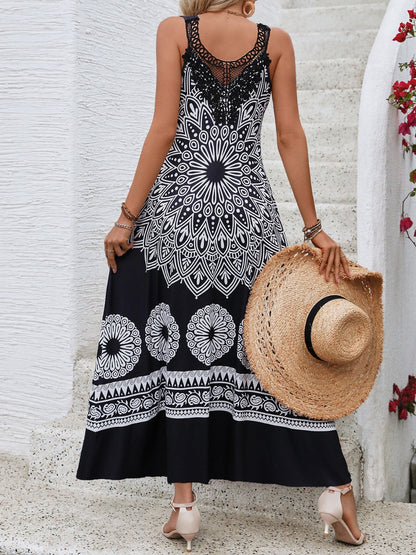 Printed Maxi Dress