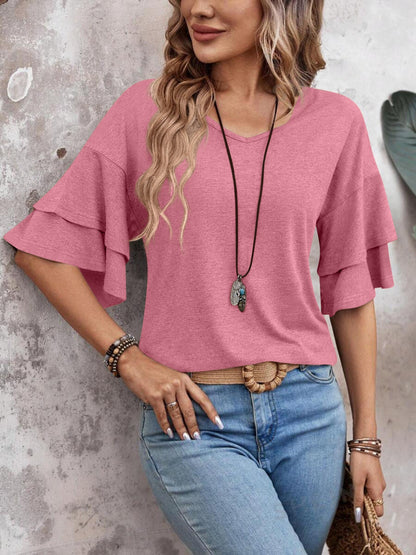 V-Neck Blouse